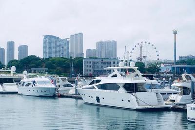 來二十四度的大連避暑,游艇出海太好玩了